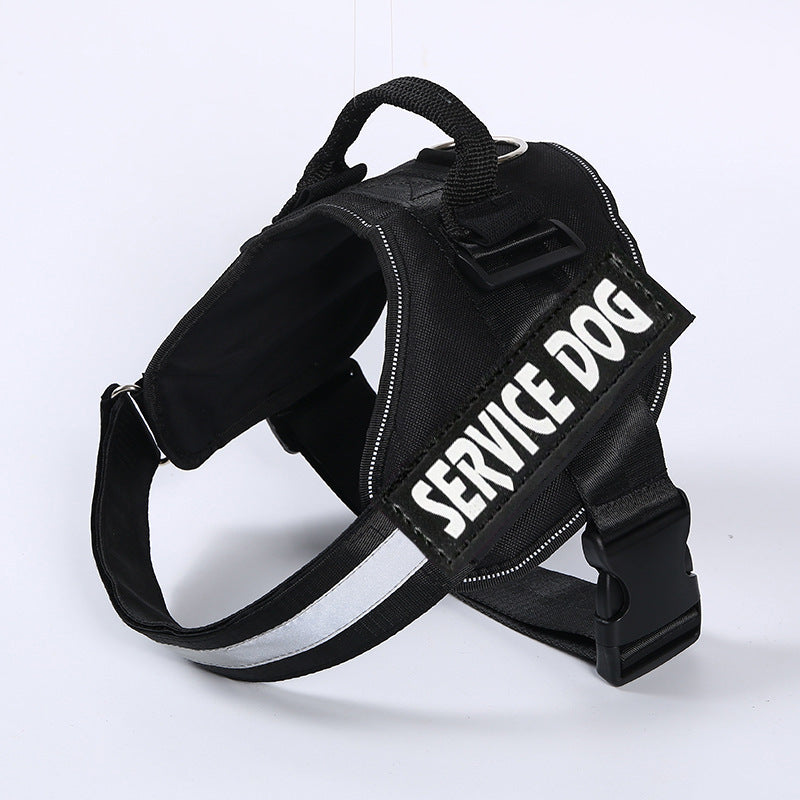 No Pull & Reflective Pet Vest Service Dog Harness