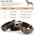 Breathable Tactical Collar with Metal Buckle