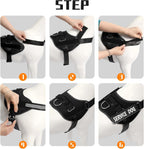No Pull & Reflective Pet Vest Service Dog Harness