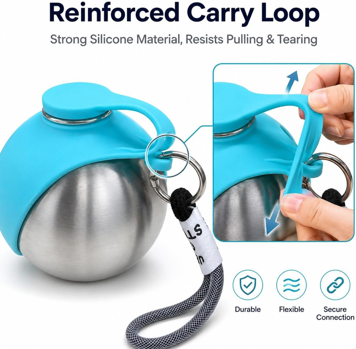 Stainless Steel Pet Water Bottle