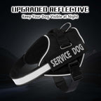 No Pull & Reflective Pet Vest Service Dog Harness