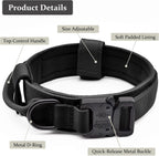 Breathable Tactical Collar with Metal Buckle