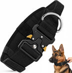 Tactical Dog Collar for Medium Large Dogs with Handle