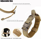 Breathable Tactical Collar with Metal Buckle