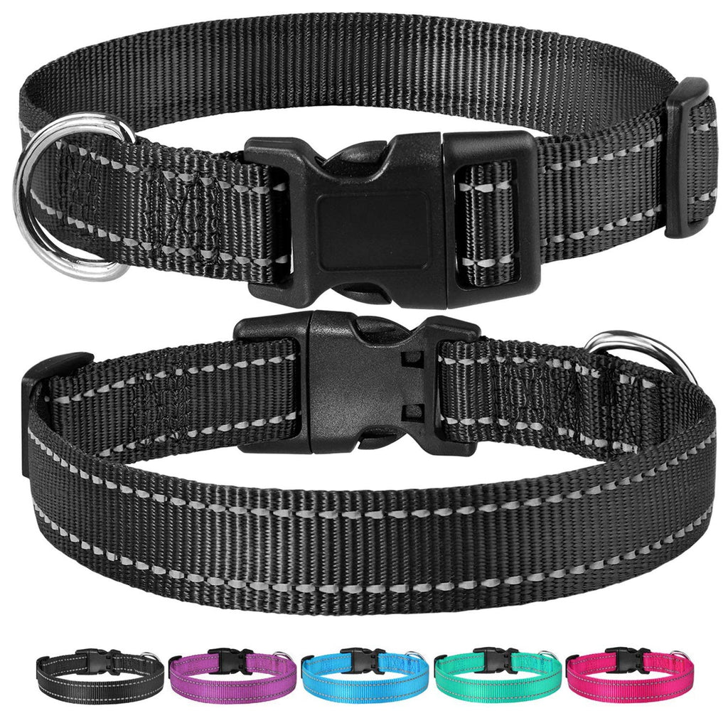 Puppy Collar with Buckle Adjustable & Reflective Dog Collar