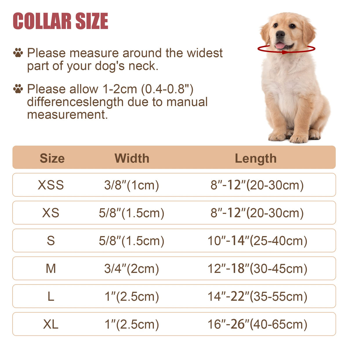 Buckle Adjustable & Reflective with Dog Collar