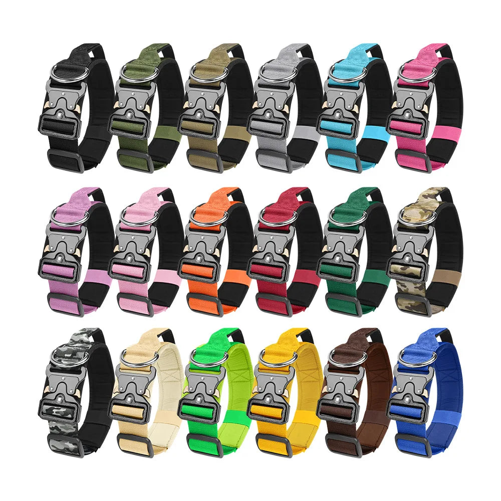 No-Pull Tactical Dog Collar