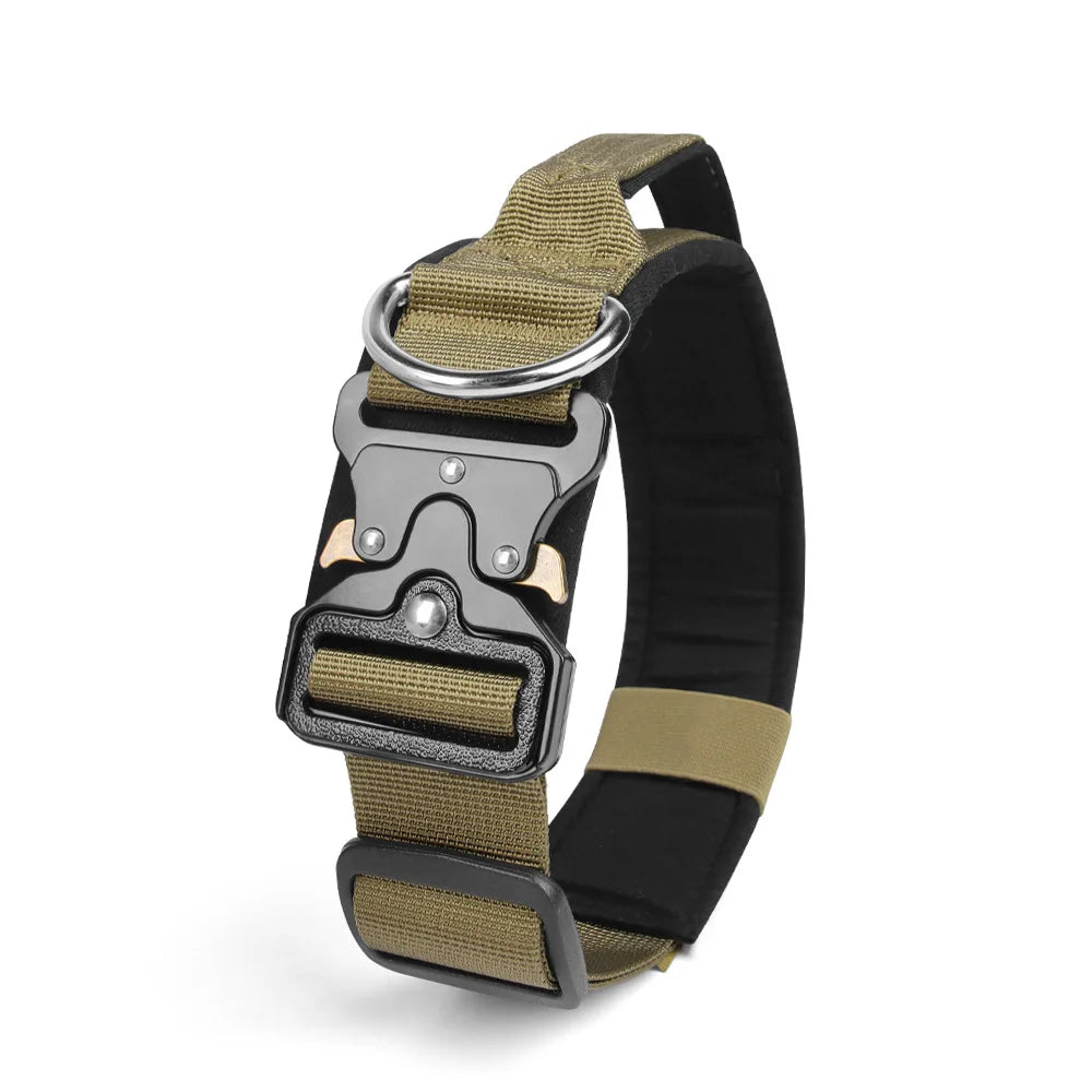 No-Pull Tactical Dog Collar