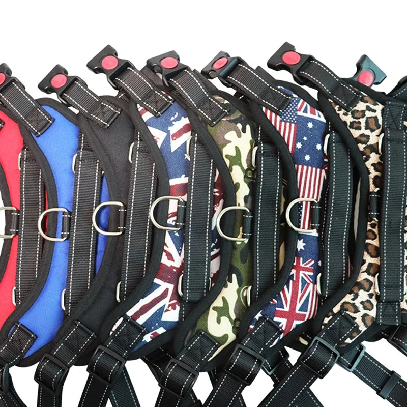 Heavy-Duty Tactical Dog Harness
