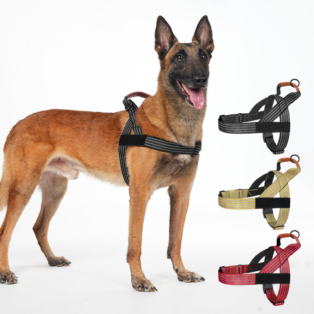 Reflective Saddle Dog Chest Strap