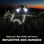 Outdoor blast-proof tactical dog chest strap large dog