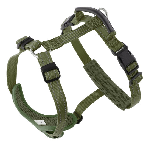 Anti-Escape H-Harness with Leather Handle