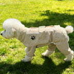Outdoor anti-hair loss, anti-sewage and anti-mosquito four-legged dust pants