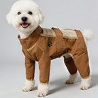 Outdoor anti-hair loss, anti-sewage and anti-mosquito four-legged dust pants