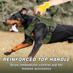 Outdoor blast-proof tactical dog chest strap large dog