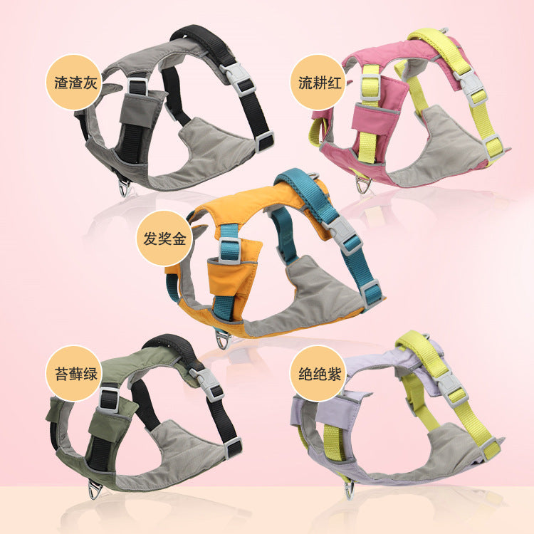 Adjustable Vest Type Dog Chest Harness