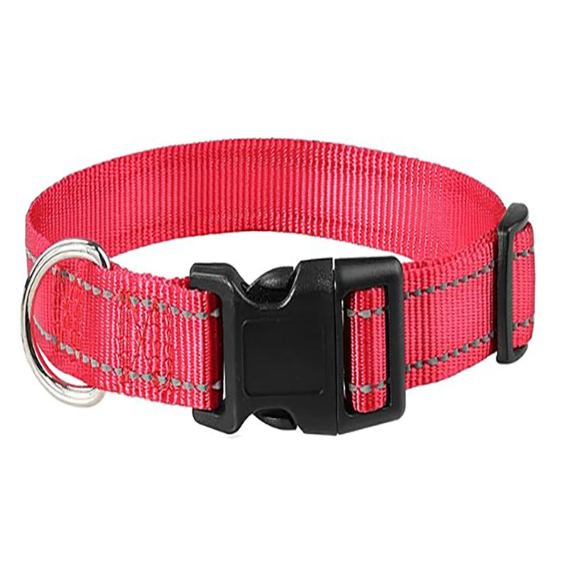 Buckle Adjustable & Reflective with Dog Collar