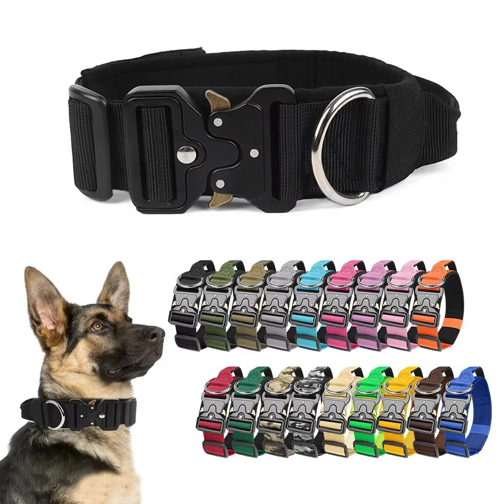 No-Pull Tactical Dog Collar